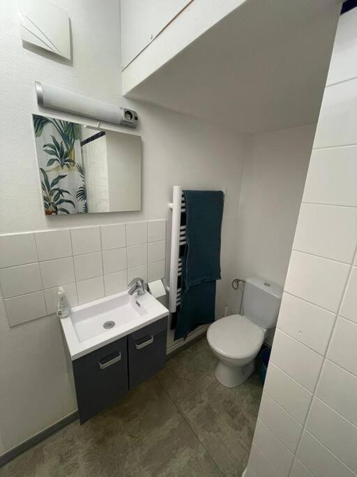 Studio Rdc Parking Prive Gratuit Doue-la-Fontaine Luaran gambar